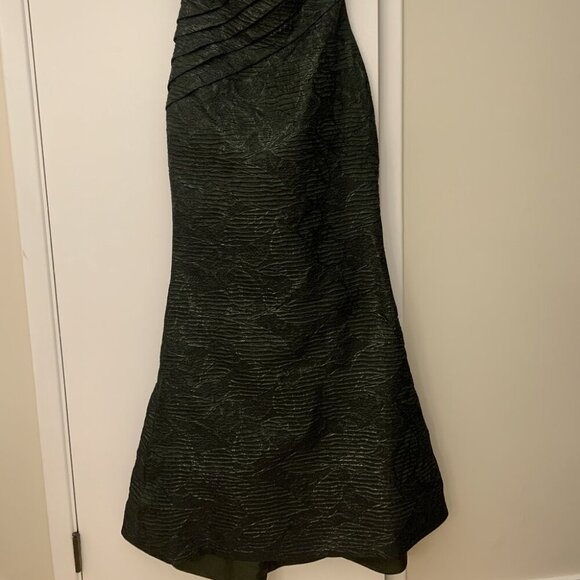 Feriani Couture dark Olive Green Dress - Picture 8 of 8